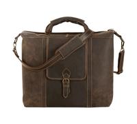 Alpenleder Reisetasche CATCH IN CLOONEY koffee, 45x39x25 cm