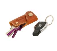 Alpenleder Schlüsselanhänger RESIDENZ cognac