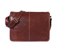 Alpenleder Umhängetasche »ATLANTA« 38.1 cm (15 Zoll) Brandy, 41x32x10 cm