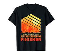 Alpenüberquerung Tshirt Finisher I Alpenbezwinger Geschenk T-Shirt