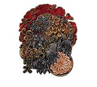 Alpha Foo Lion Guardian Dog Stickerei Patch