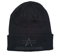Alpha Industries 3D Beanie schwarz
