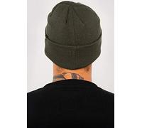Alpha Industries - 3D Beanie Mütze - Dark Green universell
