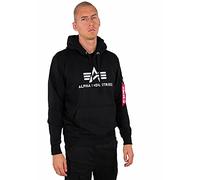 Alpha Industries 3D Logo Hoody Kapuzensweat für Herren Black