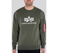 Alpha Industries 3D Logo II Pullover, grün, Größe 2XL für Männer