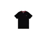 Rundhalsshirt ALPHA INDUSTRIES "3D Small Logo T" Gr. XXL, schwarz (black) Herren Shirts (28435424-XXL) black