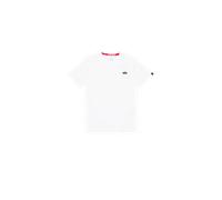 T-Shirt ALPHA INDUSTRIES "Alpha Industries Men - T-Shirts 3D Small Logo T", Herren, Gr. 3XL, weiß, Obermaterial: 100% Baumwolle, Kurzarm, Shirts (79908216-XXXL) weiß