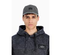 Trucker Cap ALPHA INDUSTRIES "Acid Logo Cap", Herren, Gr. onesize, schwarz, Baumwolle, Caps (92353726-0) schwarz