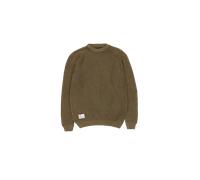 Alpha Industries Strickpullover mit Label-Detail Modell 'Acid' in Oliv, Größe XXL