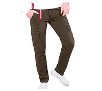 Alpha Industries - Agent Pant Cargohose für Männer - Größe 29 - Dunkelgrün