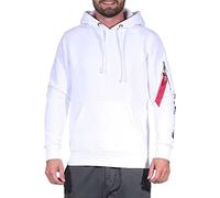Alpha Industries AI BP Hoody Kapuzensweat für Herren White