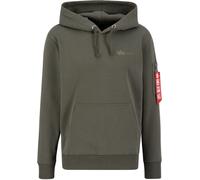 Alpha Industries Air Force Hoodie, grün, Größe S für Männer