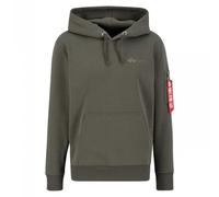 Alpha Industries Air Force Hoodie Größe M Grün