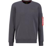 Alpha Industries Air Force Sweatshirt, grau, Größe XL für Männer