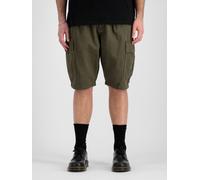 Shorts ALPHA INDUSTRIES "Alpha Industries Men - Aircraft Short" Gr. 34, Normalgrößen, grün (dark olive) Herren Hosen (69705113-34) dark olive