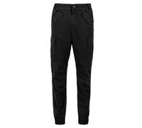 Alpha Industries Herren Freizeithose Airman Pant – Schwarz Größe 30 EU