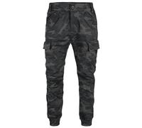 Alpha Industries Airman Pant (Sale) black camo, Größe 31, Herren, Baumwolle