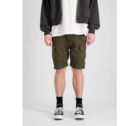 Alpha Industries Airman Shorts dark oliv, Größe 31, Herren, Baumwolle