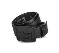 Alpha Industries All Black Belt, Leder