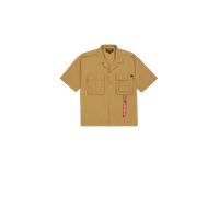Alpha Industries Aloha Safari Shirt Größe L Khakigrün