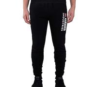 Alpha Industries Alpha Block-Logo Jogger Jogginghose für Herren Black
