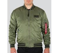 Alpha Industries Alpha College FN Jacke, grün, Größe S