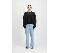 Sweater ALPHA INDUSTRIES "Alpha Industries Women - Sweatshirts" Gr. XS, schwarz (black) Damen Sweatshirts (98291246-XS) black