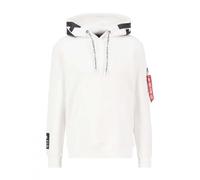 Alpha Industries Alpha Kapuzenpullover XL White / Black