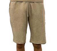 Sweatshorts ALPHA INDUSTRIES "ALPHA Men - Shorts Alpha Jersey Short" Gr. 3 XL, Normalgrößen, beige (vintage sand) Herren Hosen Shorts (20641764-XXXL)