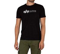 Alpha Industries Label 2 Pack Kurzarm-t-shirt M Black