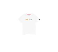 Alpha Industries Label Kurzarm-t-shirt 2XL White