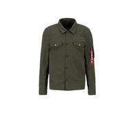 Alpha Industries Overshirt Shirt Dark in Gr. L in Olive