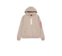 Alpha Industries - Alpha Puff Print Hoodie - Sweatshirt - Vintage Sand L