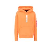 Alpha Industries Alpha Puff Print Hoodie Größe S Orange