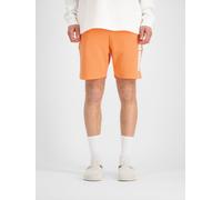Alpha Industries Regular Fit Sweatshorts mit Label-Print in Apricot, Größe XXXL
