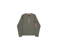 Alpha Industries - Reflective Print Sweater - Sweatshirt - Dark Olive 3XL
