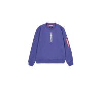 Alpha Industries - Reflective Print Sweater - Sweatshirt - Night Purple S