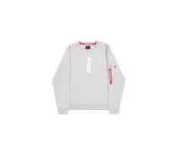 Alpha Industries Alpha Puff Print Sweatshirt Größe XS Grau