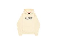 Alpha Industries Alpha Stencil Hoodie Größe 2XL Weiß
