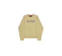 Alpha Industries Alpha Stencil Sweatshirt Größe XL Olivgrün
