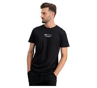 T-Shirt ALPHA INDUSTRIES "Alpha Industries Men - T-Shirts Alpha Wording T" Gr. XL, schwarz (black) Herren Shirts (38804027-XL) black