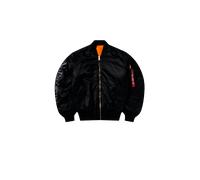 Alpha Industries ALPHA X NO PROBLEMO NO WAR MA-1 Größe XL Schwarz