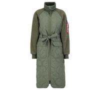 Alpha Industries ALS Teddy Coat wmn Winterjacke für Damen Sage-Green