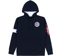 Alpha Industries Apollo 15 Hoody Kapuzensweat für Herren Rep.Blue/White