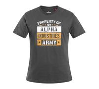 Alpha Industries - Army Property T-Shirt - Vintage Grey XL
