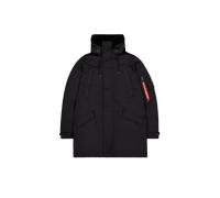 Alpha Industries B-11 Vintage Parka Parkajacke Größe XL Schwarz