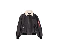 Alpha Industries B-15-3 Faux Leather Größe 3XL Schwarz