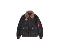 Alpha Industries B-15 Leather Custom Vintage Brown Größe: S | Lederjacken Outlet | Herren | Braun