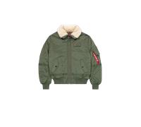 Alpha Industries B-15 III TT Fliegerjacke Größe S Olivgrün