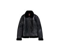 Alpha Industries B-3 Leather Größe M Schwarz
